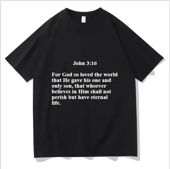 Custom Bible Verse T-shirts 
