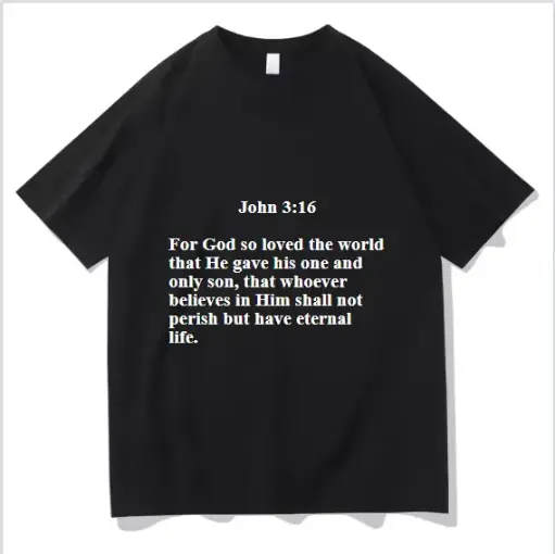 Custom Bible Verse T-shirts 